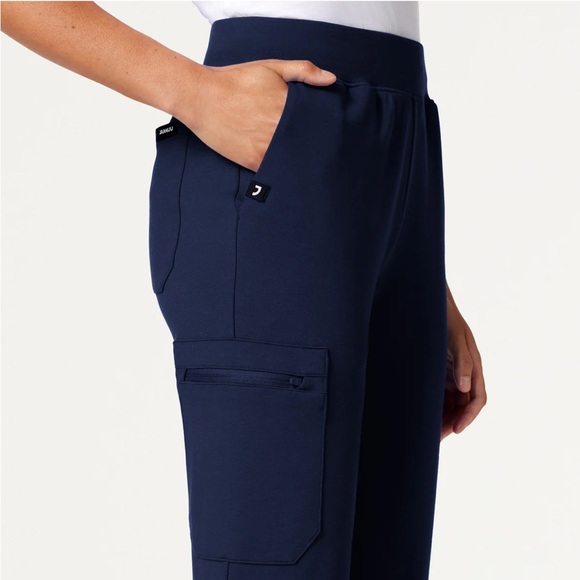 Jaanuu Rubi Slim UltraSOFT Scrub Jogger, Midnight Navy, Size Small - Picture 5 of 15